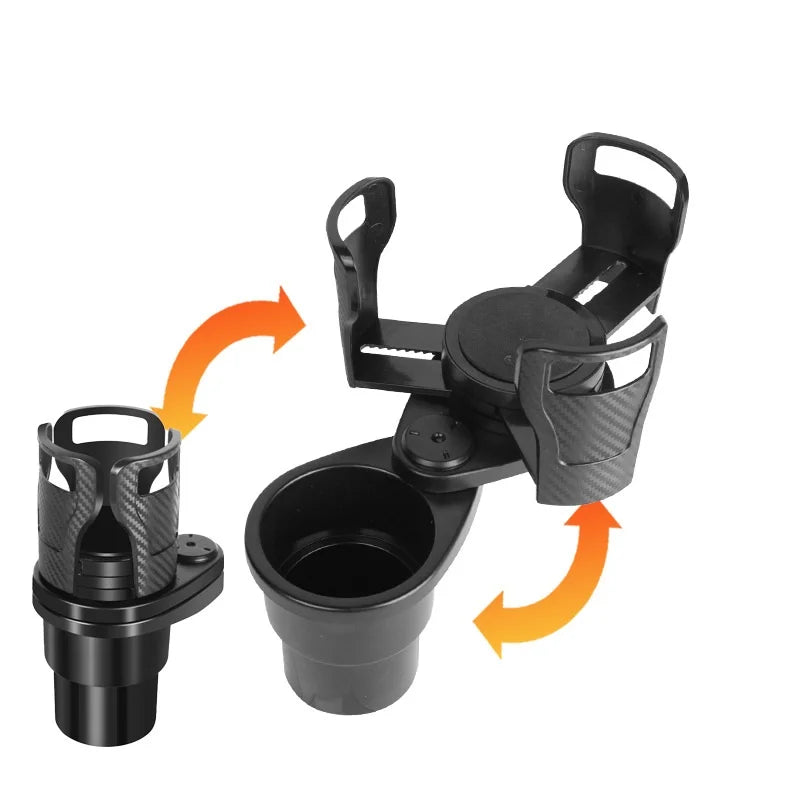 Car mounted cup holder Rotating