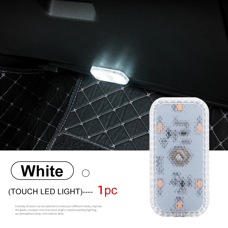 LED Touch Light Mini Wireless Car Interior
