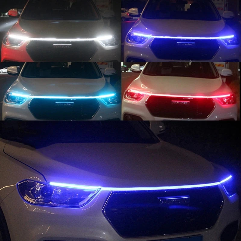150cm Beautiful LED Daytime Running Light Scan Starting