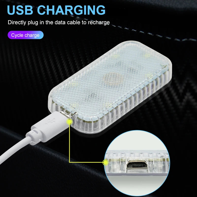 LED Touch Light Mini Wireless Car Interior