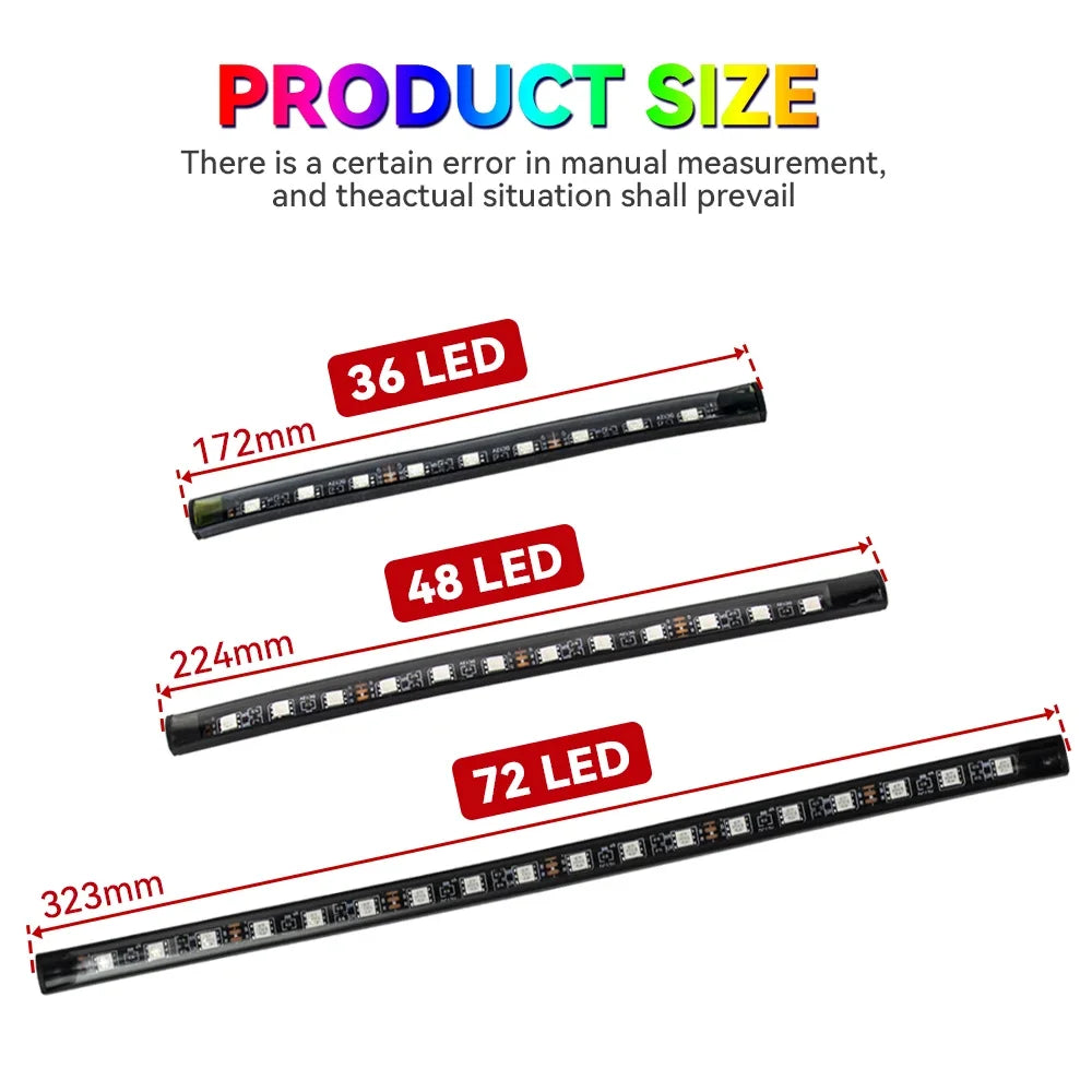 RGB LED Interior Car Lights-Music Control Ambient Lighting