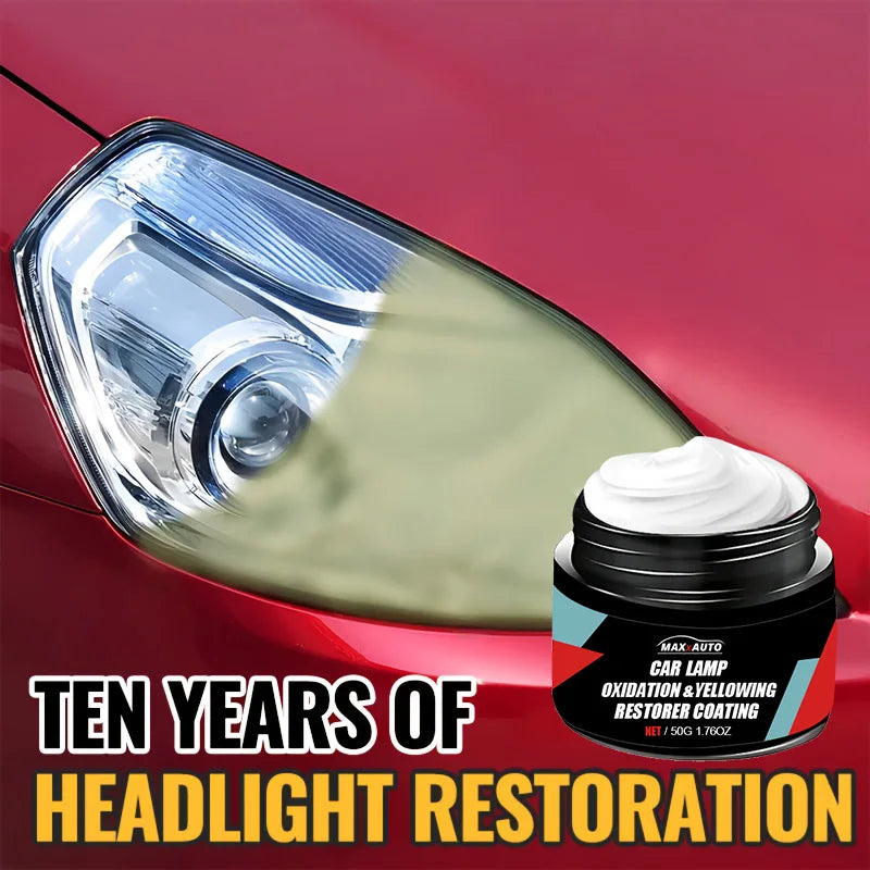 Car Headlight Restoration Polishing Kit