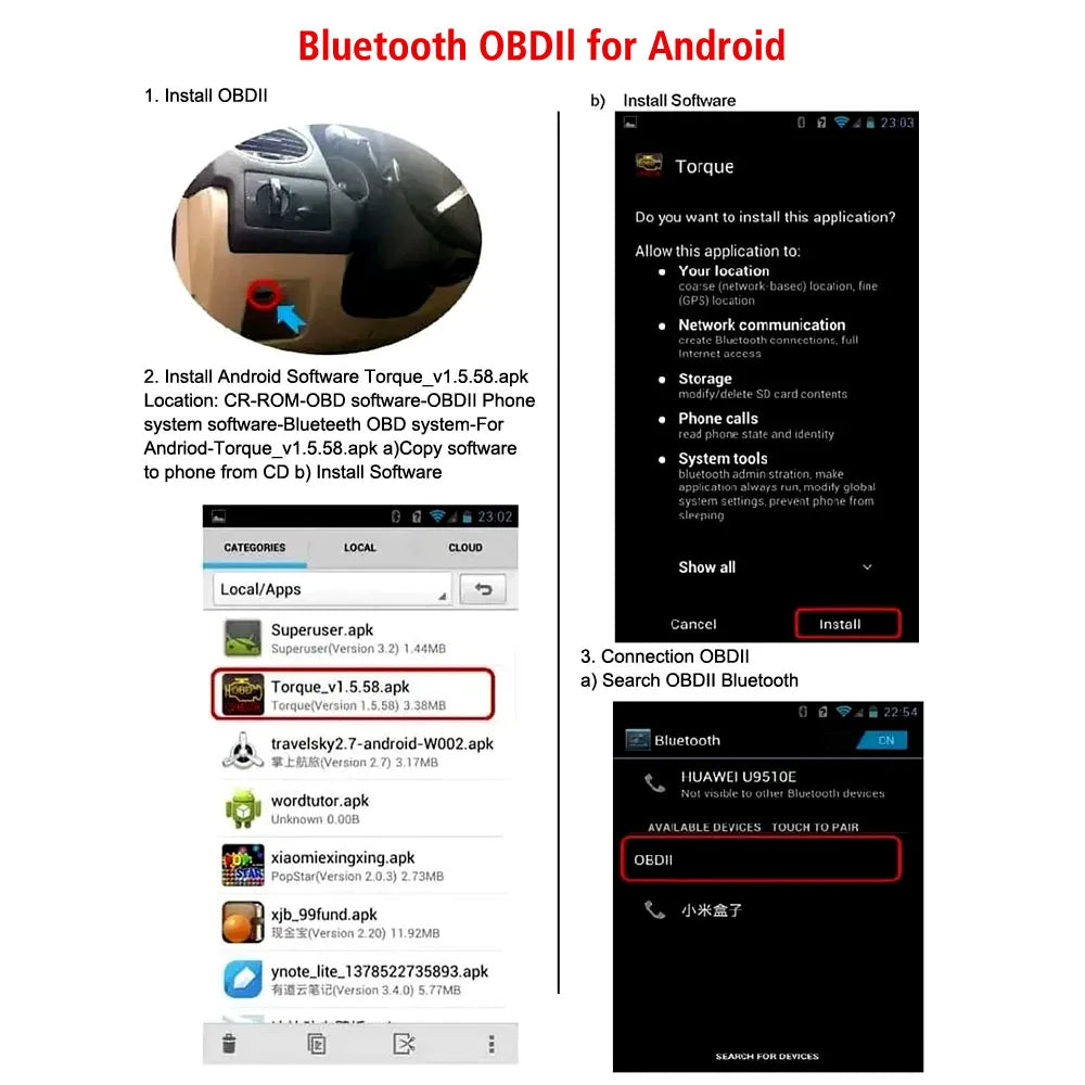OBD2 Bluetooth Scanner
