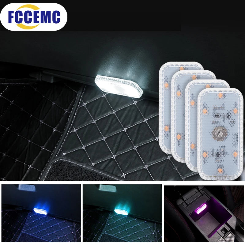 LED Touch Light Mini Wireless Car Interior