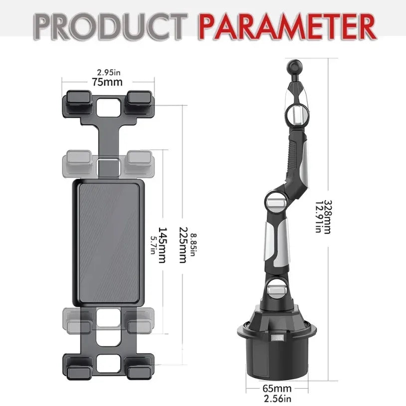 360 Degree Rotate Mobile Phone Tablet Computer Car Bracket