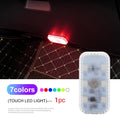 LED Touch Light Mini Wireless Car Interior