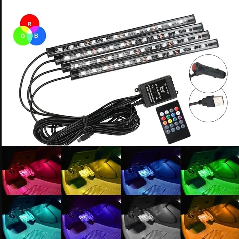 Universal Car RGB Ambient Lights