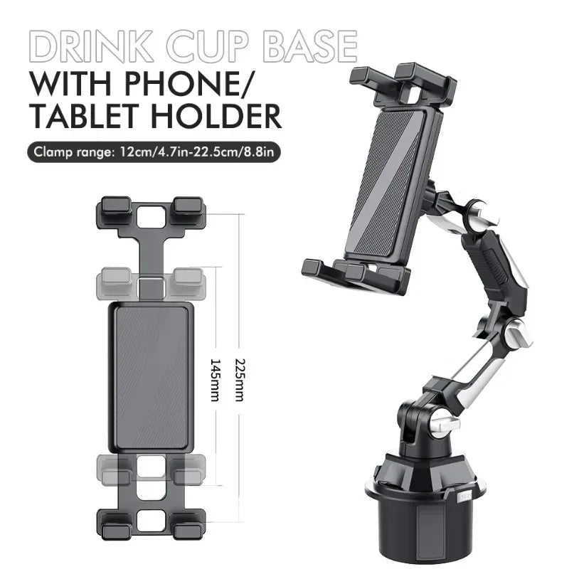 360 Degree Rotate Mobile Phone Tablet Computer Car Bracket
