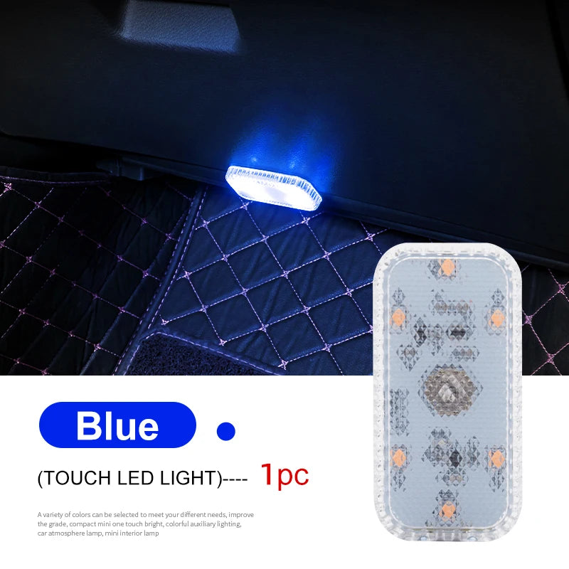 LED Touch Light Mini Wireless Car Interior
