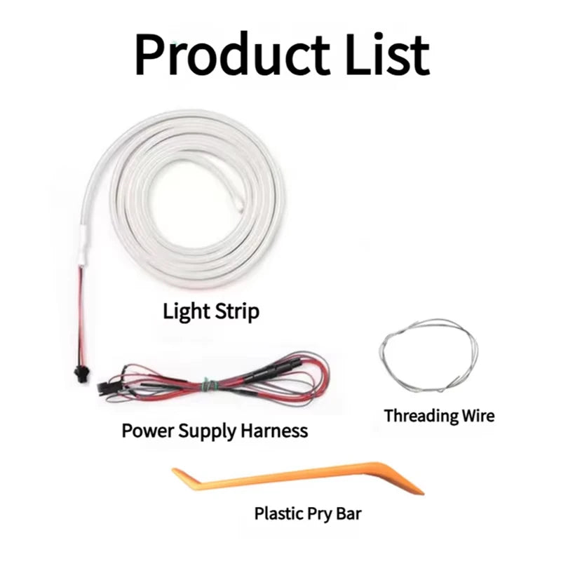 Car Trunk Light Strip Flexible Led