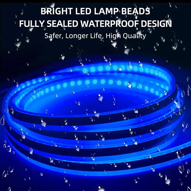 150cm Beautiful LED Daytime Running Light Scan Starting