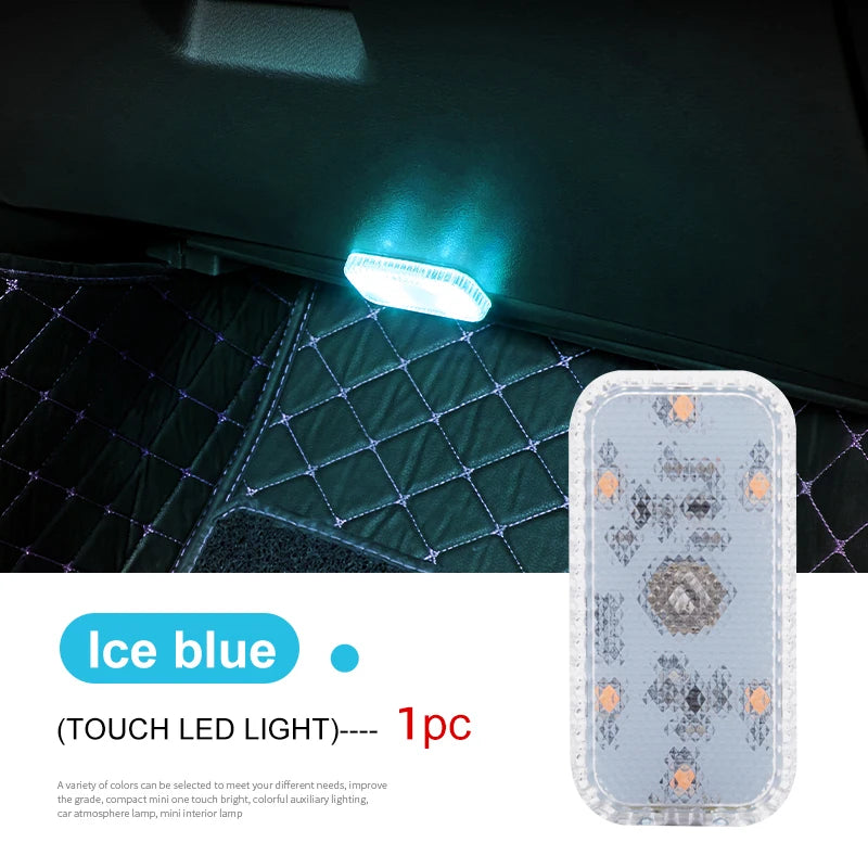 LED Touch Light Mini Wireless Car Interior