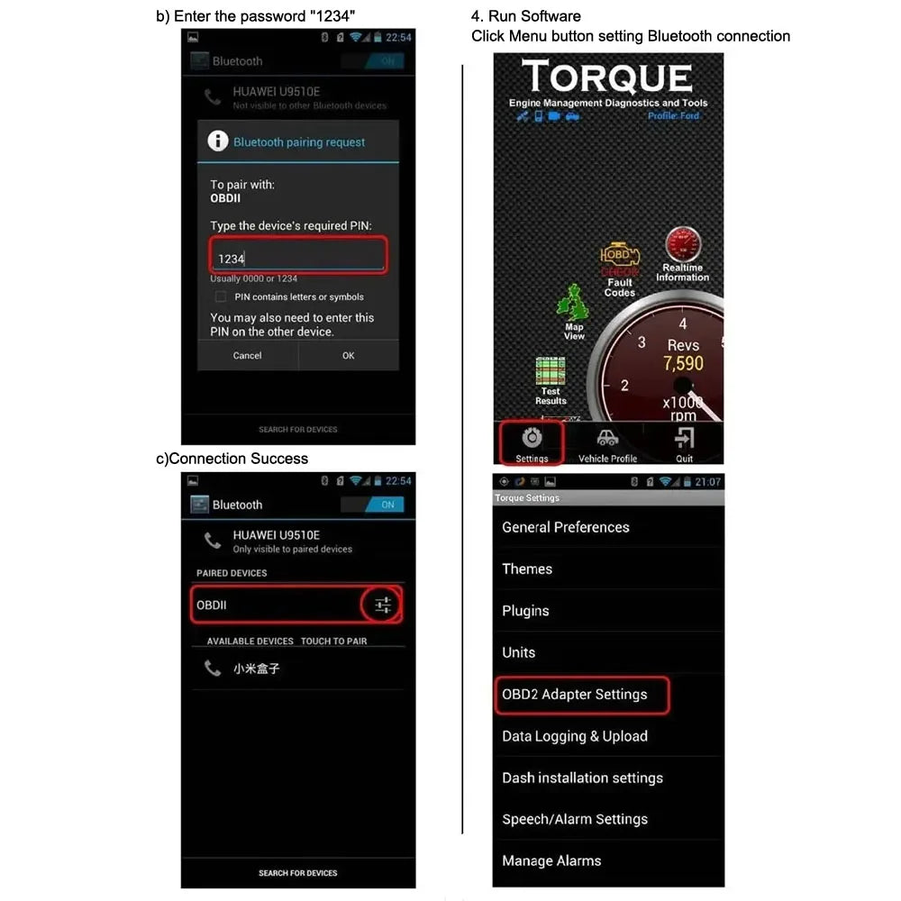 OBD2 Bluetooth Scanner