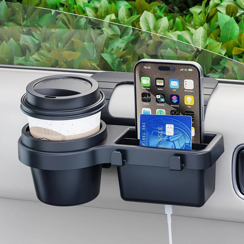 Car Cup Stand Phone Holder- Mega Interior Accessories