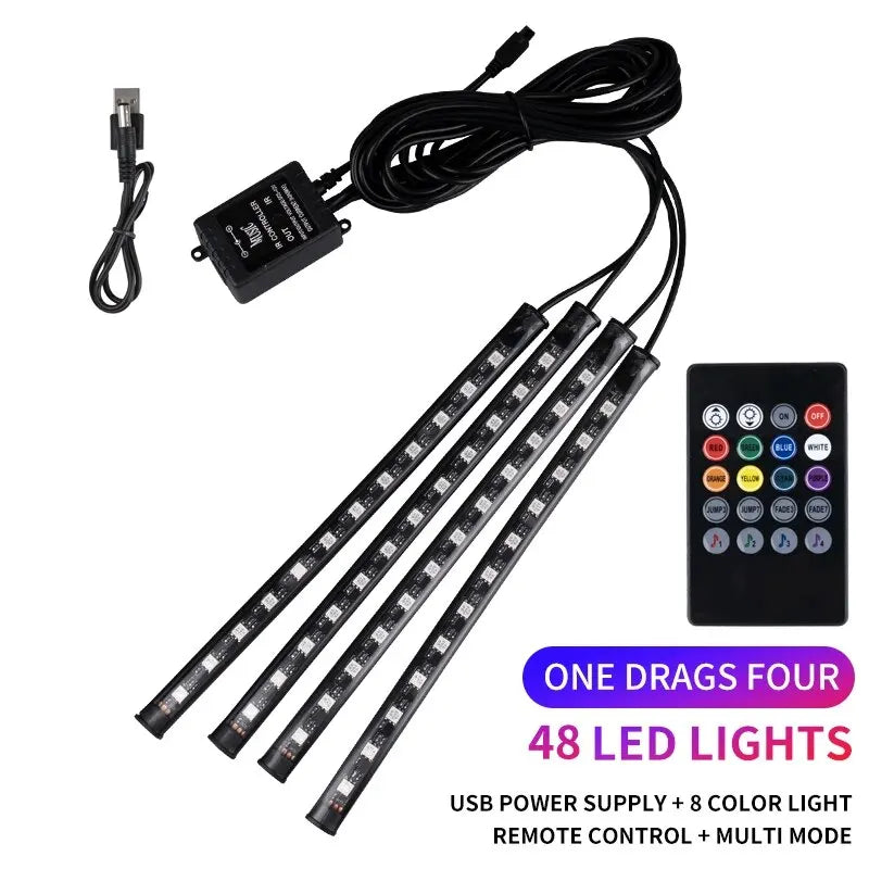 Universal Car RGB Ambient Lights