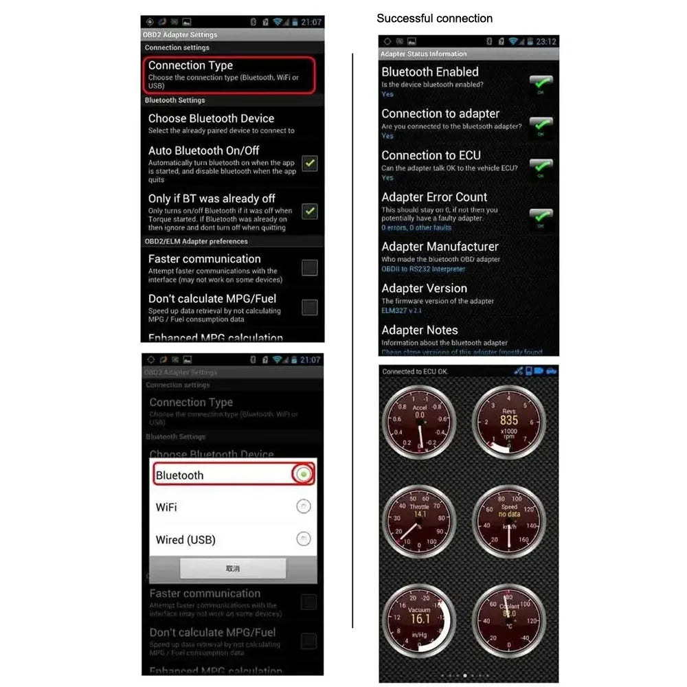 OBD2 Bluetooth Scanner